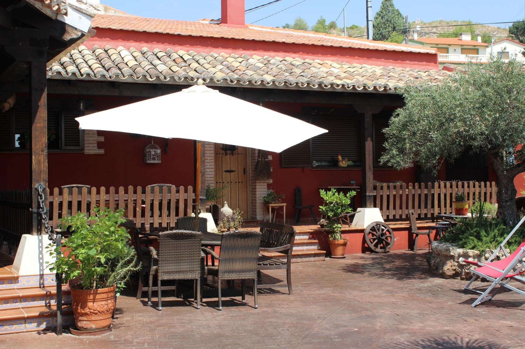 Villa Rural House Tinao De La Petra Fuentiduena De Tajominutes From Madrid Exterior foto